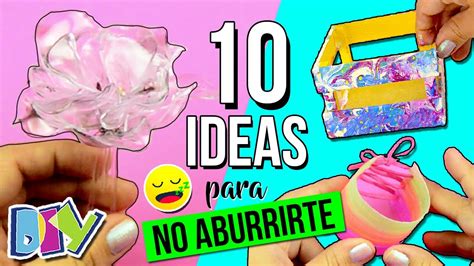 TE ABURRES?? ¡¡¡YA NO!! * 10 IDEAS, Manualidades y DIY s ...