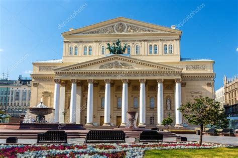 Teatro Bolshoi, em Moscou, Rússia — Fotografias de Stock ...