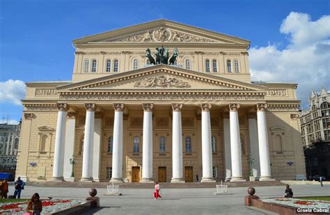 Teatro Bolshoi Большо́й теа́тр Melhores Destinos
