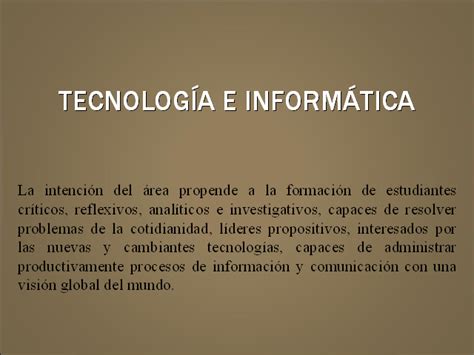 Tecnología e informática   Monografias.com