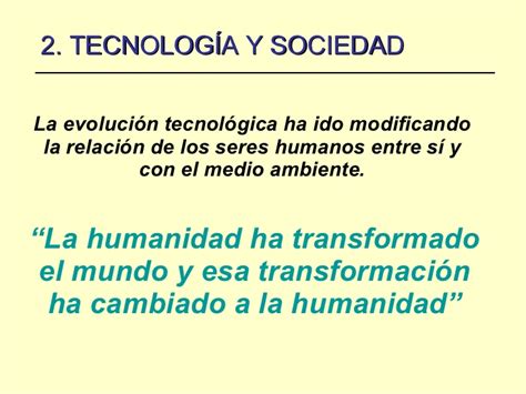Tecnología y Sociedad