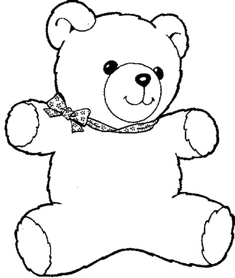 Teddy Bear Coloring Pages >> Disney Coloring Pages