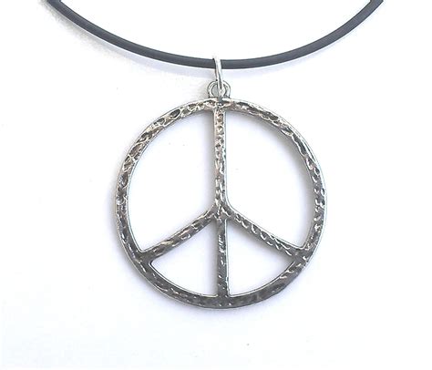 Teen Girl Jewelry Peace Sign Necklace Tween Jewelry Teen