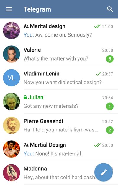 Telegram 4.6.0 Build 11553 for Android +6.0   دانلود ...