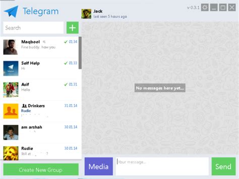 Telegram Desktop مسنجر تلگرام نسخه ویندوز