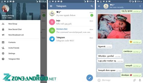 Telegram Messenger v3.1.2.586 | zon3 android™