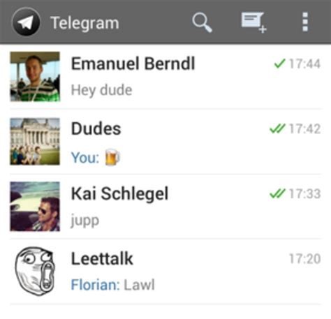 Telegram para BlackBerry  BlackBerry    Descargar