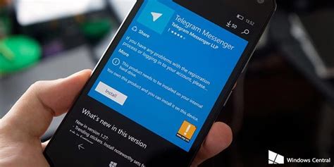 Telegram per Windows 10 Mobile si aggiorna con svariate ...