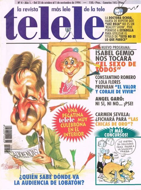 TELELE  1994, EL JUEVES  4   Ficha de número en Tebeosfera