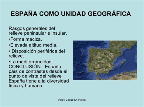Tema 1: España: situación geográfica. Unidad y diversidad.