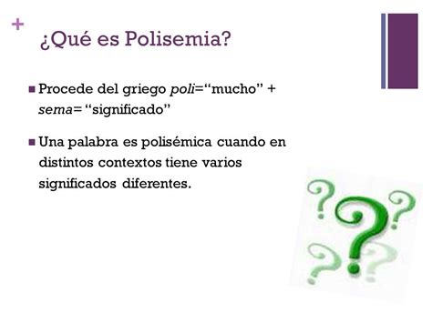 Tema: Polisemia y Monosemia Maestra Oquendo UGHS Undécimo ...