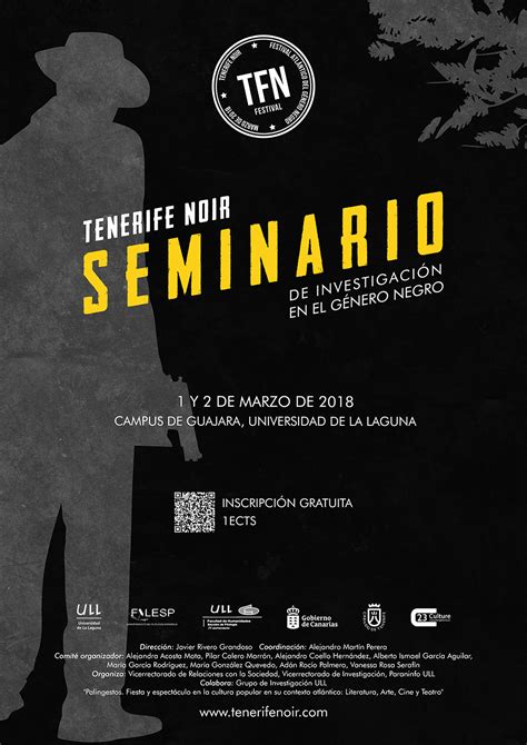Tenerife Noir inicia la primera jornada del seminario de ...