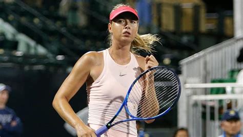 Tenis   WTA: Sharapova reaparece con victoria