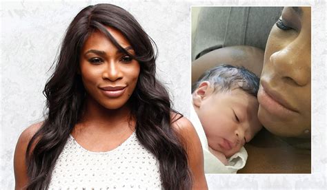Tennis Star Serena Williams Shares Gorgeous First Snap Of Baby