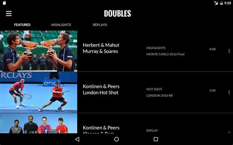 Tennis TV   Live ATP Streaming   Android Apps on Google Play