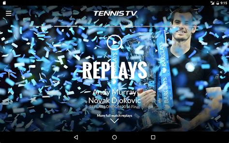 Tennis TV   Live ATP Streaming   Android Apps on Google Play