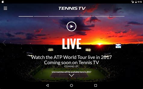 Tennis TV   Live ATP Streaming – Android Apps on Google Play