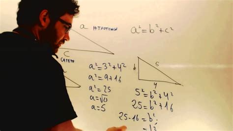 Teorema de Pitagoras y ejercicios faciles Matematicas 3 ...