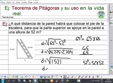 Teorema de Pitágoras y su Uso en la Vida Real  2da Parte ...