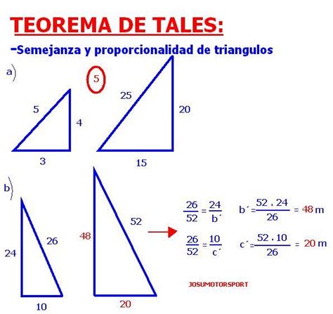 teorema de Thales   Buscar con Google | Teorema de Thales ...