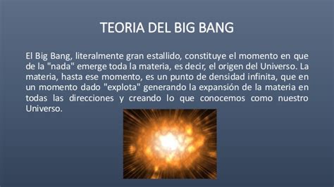 Teoria del big bang