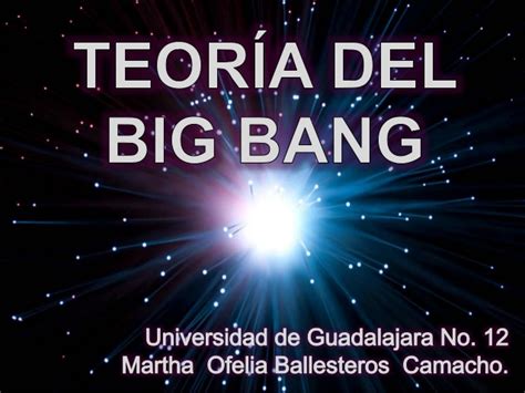 Teoría del big bang