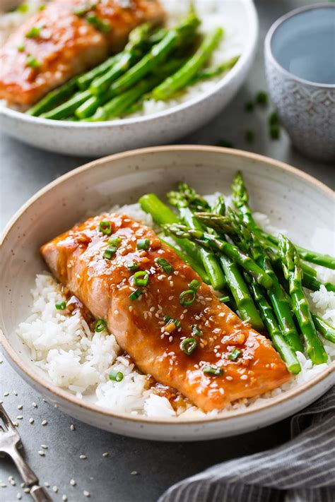 Teriyaki Salmon Recipe   Cooking Classy