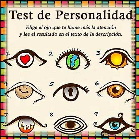 Test de Personalidad de los Ojos   My SiteMy Site