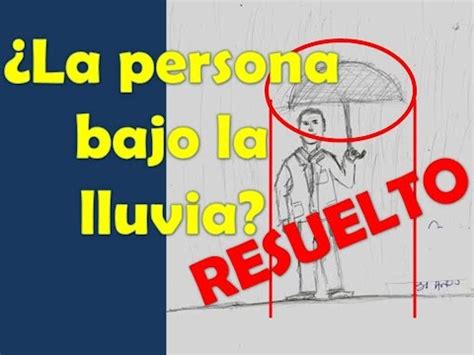 TEST PERSONA BAJO LA LLUVIA RESUELTO | TEST PERSONA BAJO ...