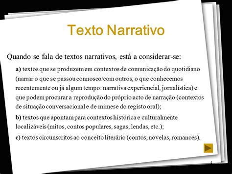 Texto Narrativo.   ppt video online carregar