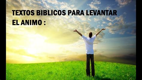 TEXTOS BIBLICOS PARA LEVANTAR EL ANIMO   YouTube