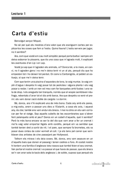 Textos comprensió lectora català | llengua | Pinterest ...