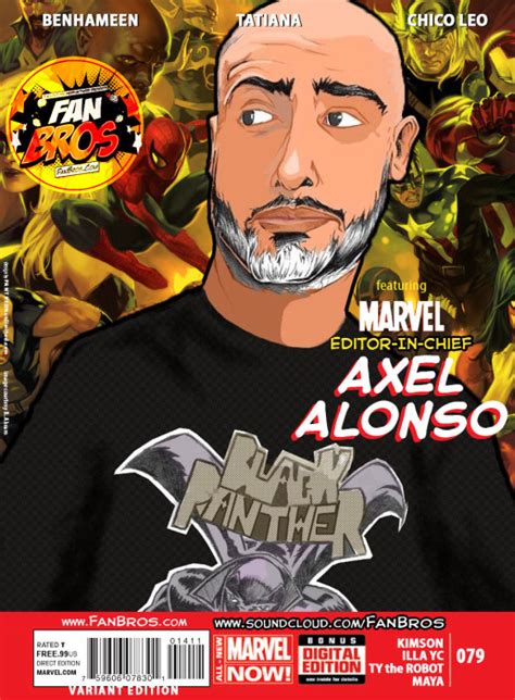 The Axel Alonso  Marvel Comics Editor In Chief  Episode ...
