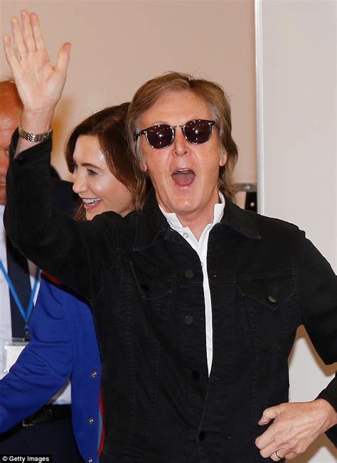 The Beatles  Sir Paul McCartney joins grandson in NYC ...