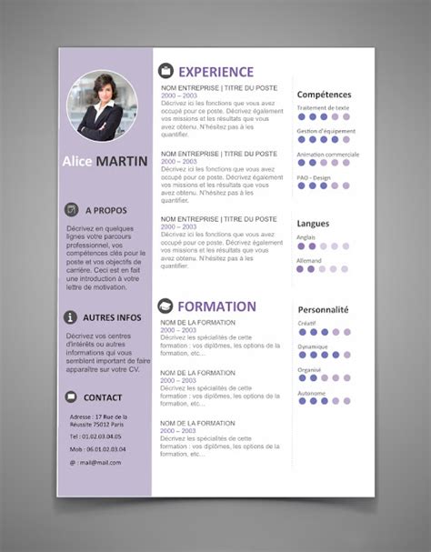 The Best Resume Templates for 2016 2017 Word ~ StagePFE