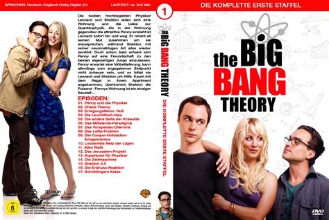 The Big Bang Theory   Staffel 1 DVD Cover  2007  R2 german ...