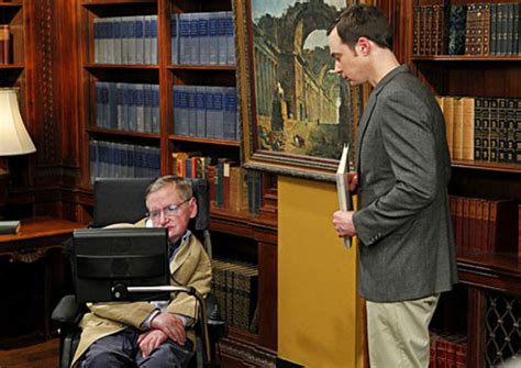 The Big Bang Theory : Stephen Hawking meets Sheldon ...