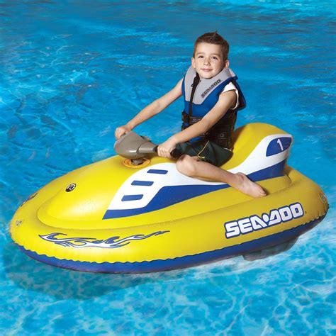 The Children s Inflatable Sea Doo   Hammacher Schlemmer