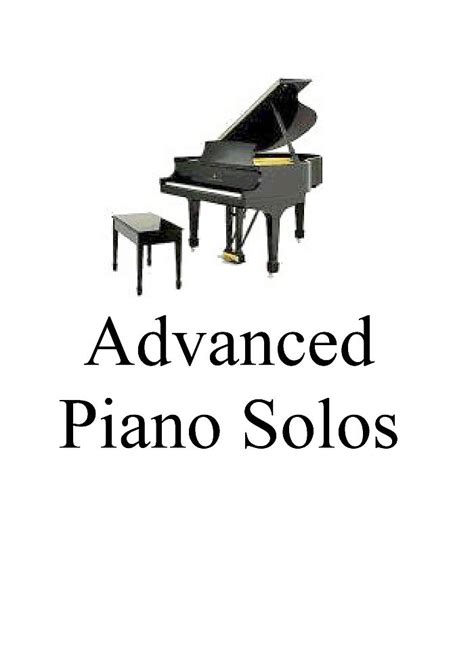 The Church Pianist » Advanced Piano Solos