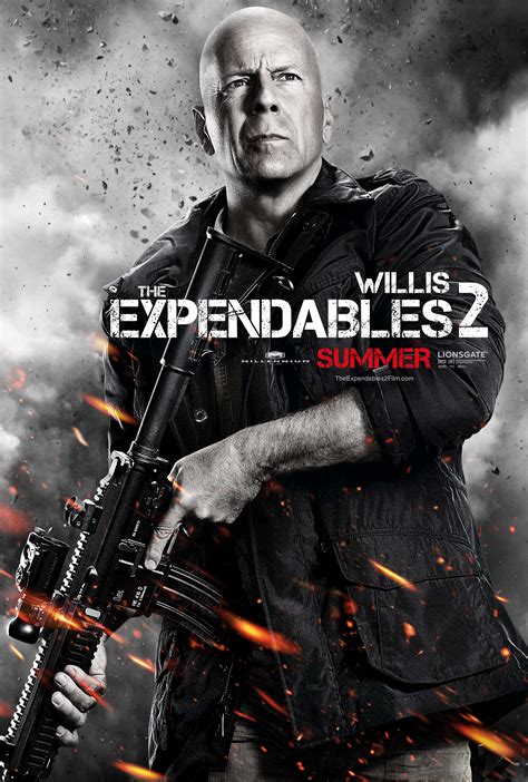 The Expendables 2, Arnold Schwarzenegger e Bruce Willis ...