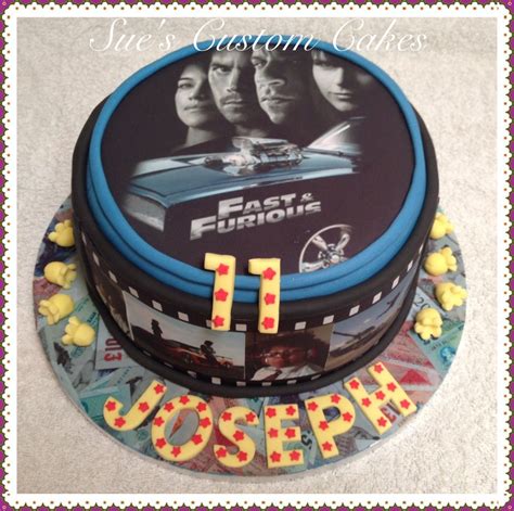 The Fast and The Furious Cake Cars, movies | Fiesta ...
