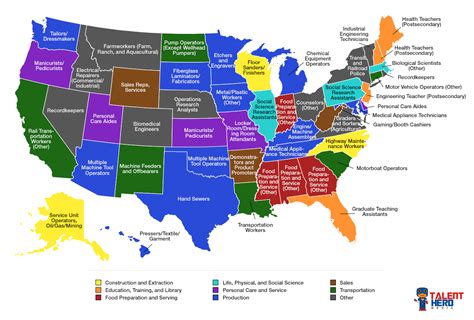 The Fastest Growing Job In Every US State