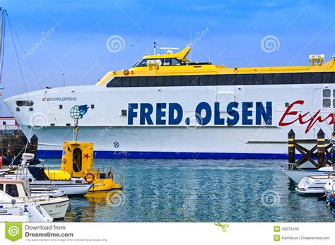 The Ferry Bocayna Express,Fred Olsen Line , Playa Blanca ...