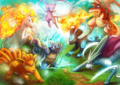 The Forest Pokemon Showdown by Gevurah Studios on DeviantArt