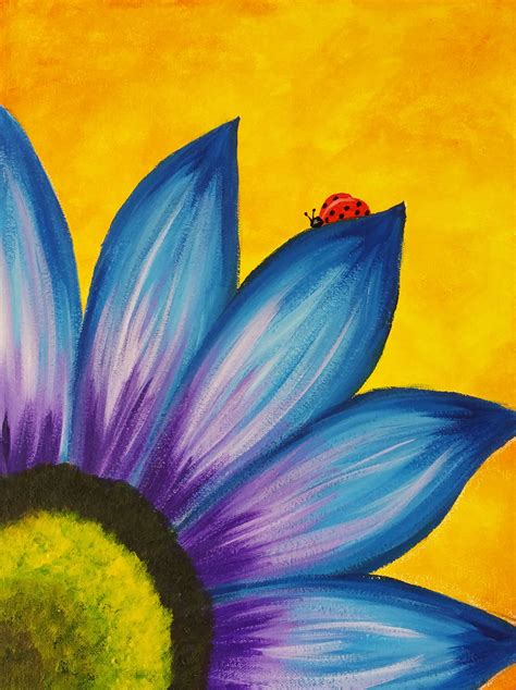 The gallery for   > Easy Flower Painting Designs