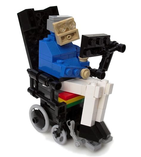 The grand Lego design: A Stephen Hawking Lego model   Geek.com