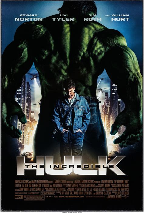 The Incredible Hulk  2008  movie poster   Dangerous Universe