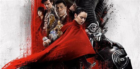 The Last Jedi IMAX Poster is Covered in Red | Screen Rant