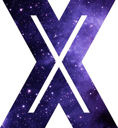 The Letter X   Space  Stickers by Mike Gallard | Redbubble