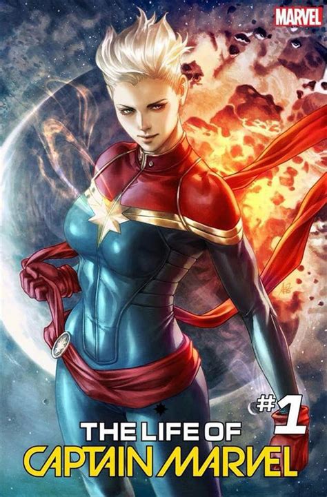 The Life of Captain Marvel #1. Variant by Stanley “Artgerm ...
